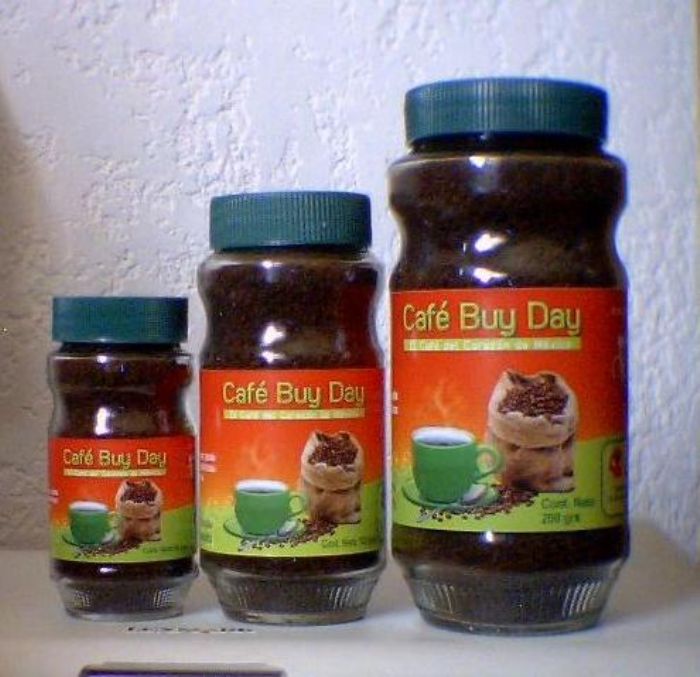 Cafe soluble aglomerado descafeinado en frasco